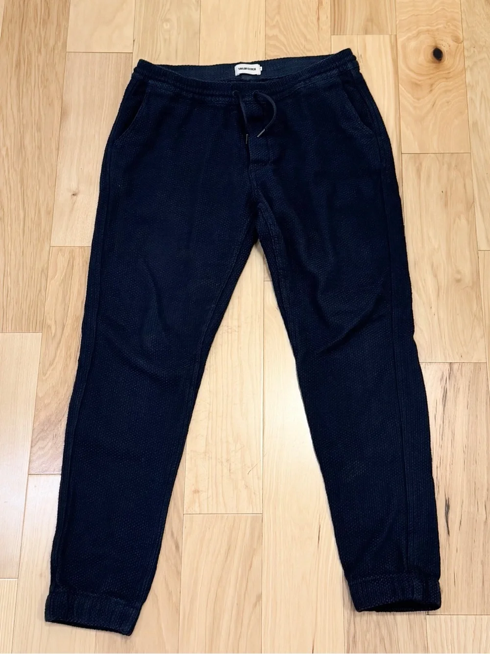 Taylor Stitch Men’s The Après Pant in Rinsed Indigo Sashiko